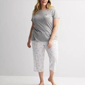 Croft & Barrow Top & Capri Pajama XXL